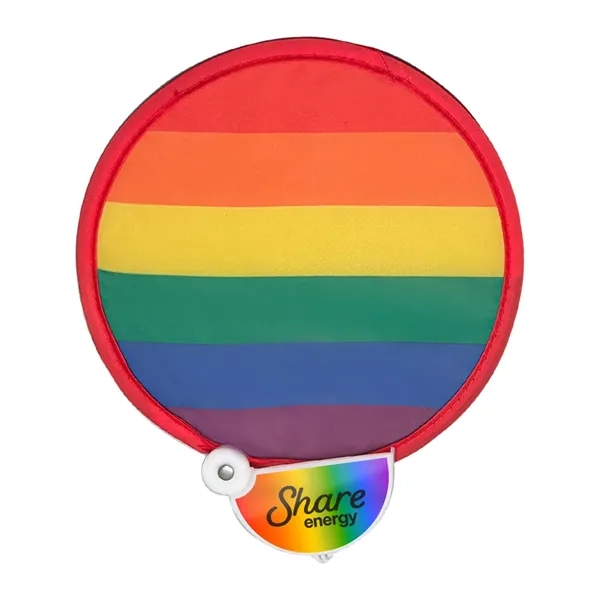 Rainbow Neck Fan