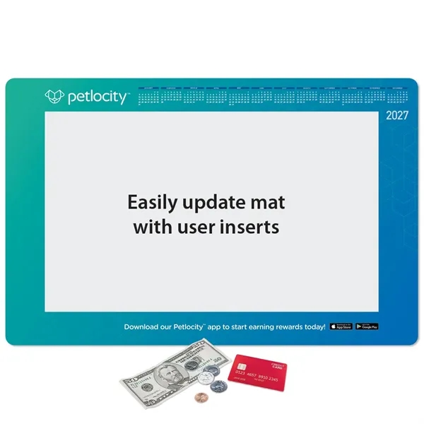 Window Calendar Counter Mat-11" x 17" x 1/16"