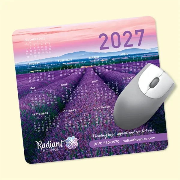 Peel&Place® 7.5"x8"x.015" Ultra Thin Calendar Mouse Pad