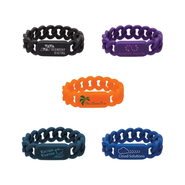 Silicone Link Wristband