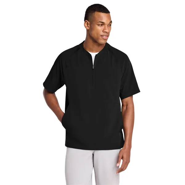 Sport-Tek Repeat 1/2-Zip Short Sleeve Jacket