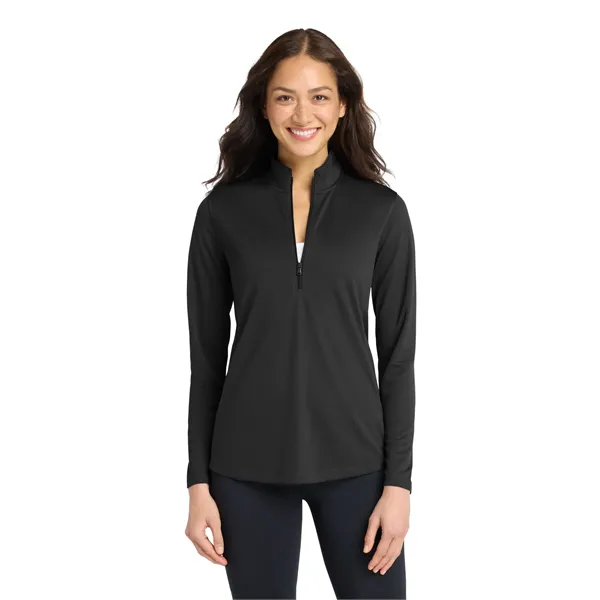 Port Authority Women's Dry Zone UV Micro-Mesh 1/4-Zip