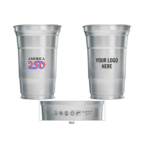 America250™ 20 Oz. Top Cup Aluminum Cup