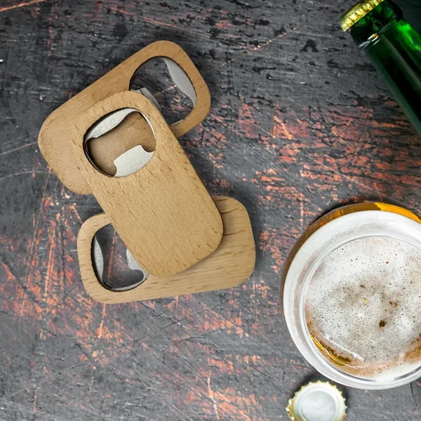 Miniature Wood Bottle Opener