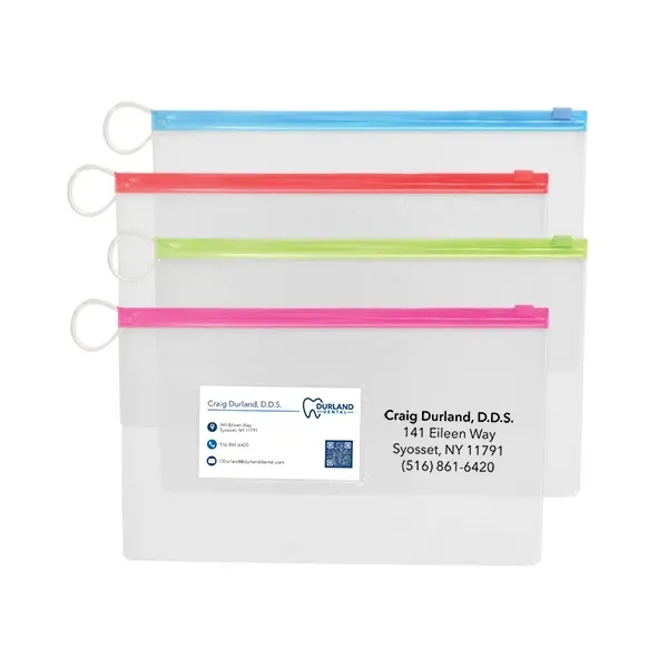 Large Pouches with Business Card Slot