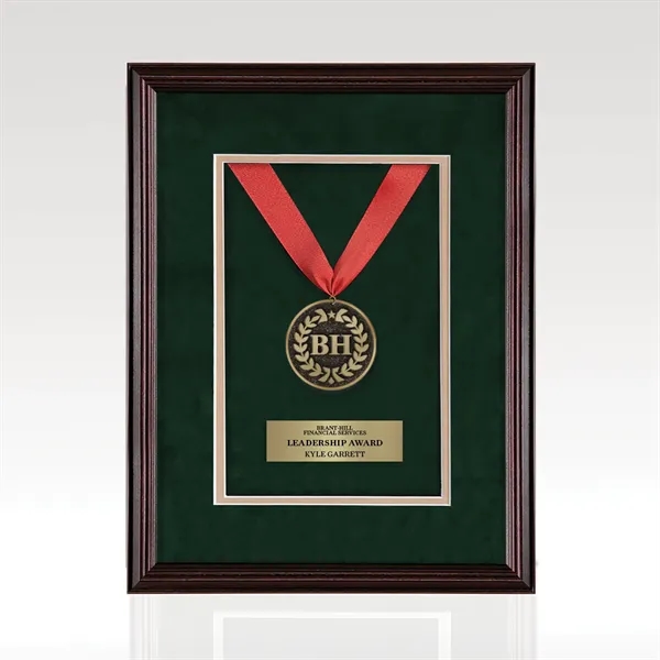 Wilshire Cherry Wood Medallion Plaque