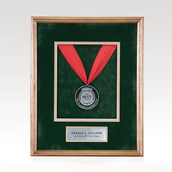 Montgomery Oak Frame Award Plaque
