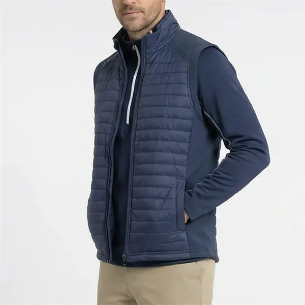 Sunice Men's Hamilton Thermal Hybrid Full-Zip Vest