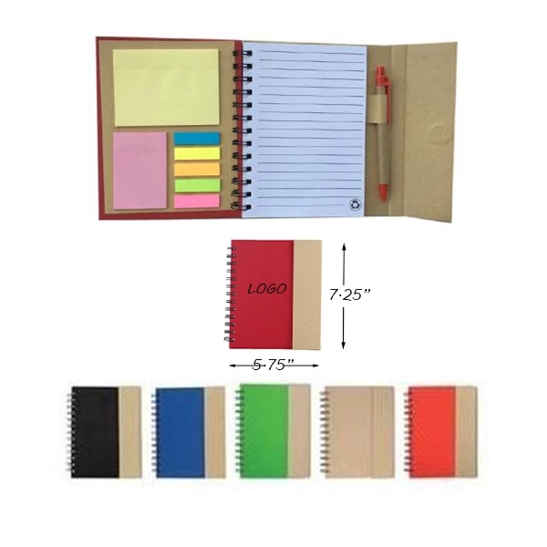 Notebook with Paper Pen