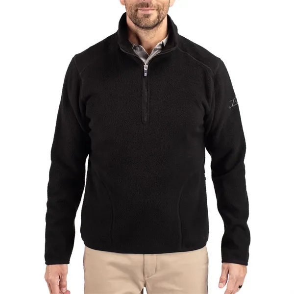 Cutter & Buck Men's Cascade Recycled Sherpa Fleece Jacket