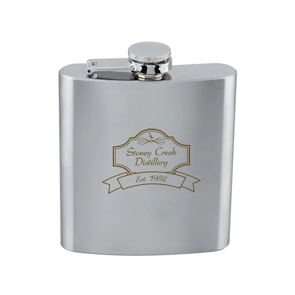 6 oz Stainless Steel Flask