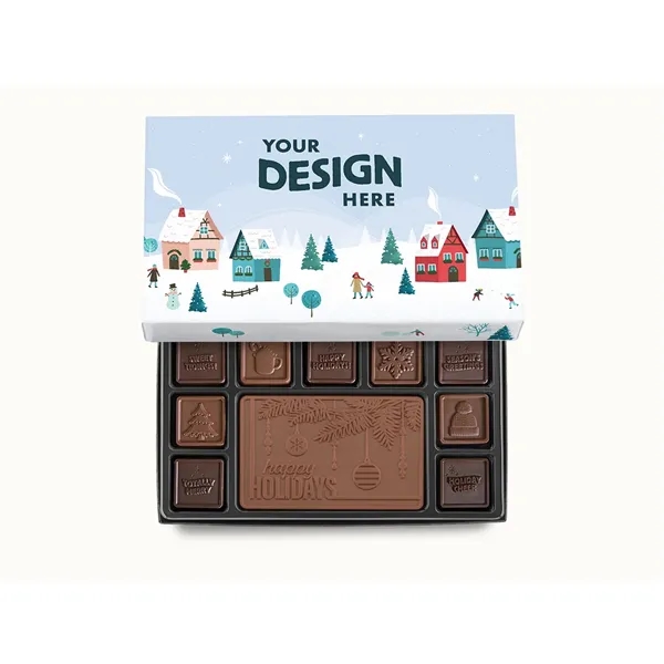 19-Piece Chocolate Gift Set with Personalized Packaging