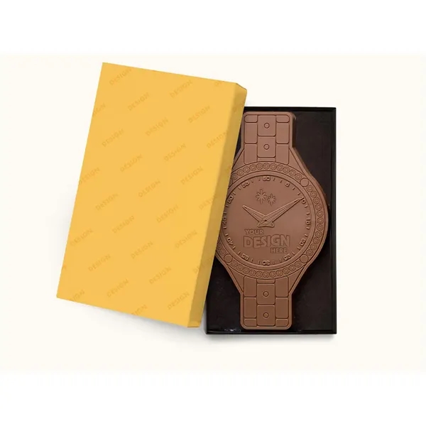 9"x5" Decorated Chocolate Shape w/ Custom Packaging