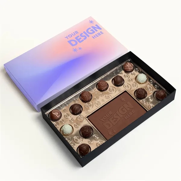 Deluxe Gift Box with Gourmet Lindt Truffles