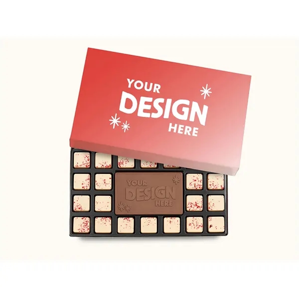 23-Piece Peppermint Bark Gift Set with Luxury Packaging