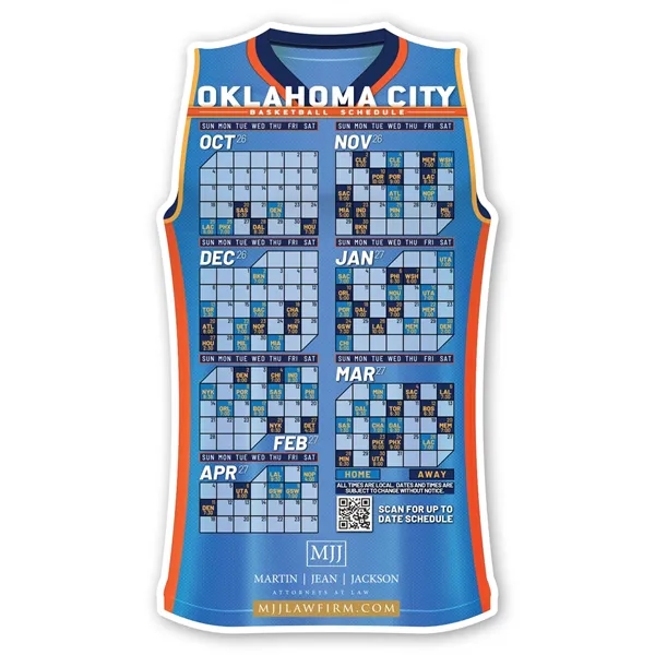 Basketball Jersey Schedule