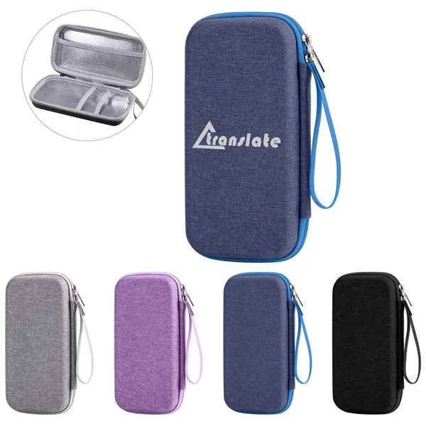Portable EVA Insulin Cooler Travel Case W/ Handle