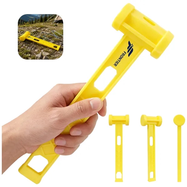 Portable Ultralight Camping Hammer W/ Stake Puller Hole