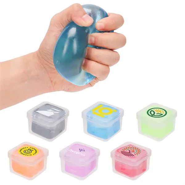 Squishy Cube Stress Reliever in Box