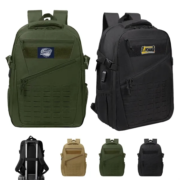 Military Tactical Style Backpack W/ Laptop Compartment