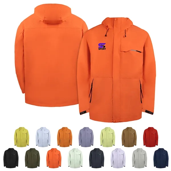 Unisex Lightweight Waterproof Hooded Rain Jacket