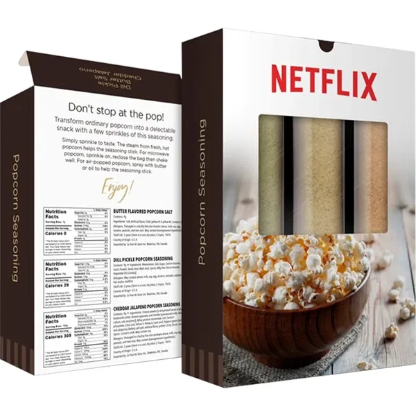 Popcorn Seasoning Spice Set - TRIO Pak