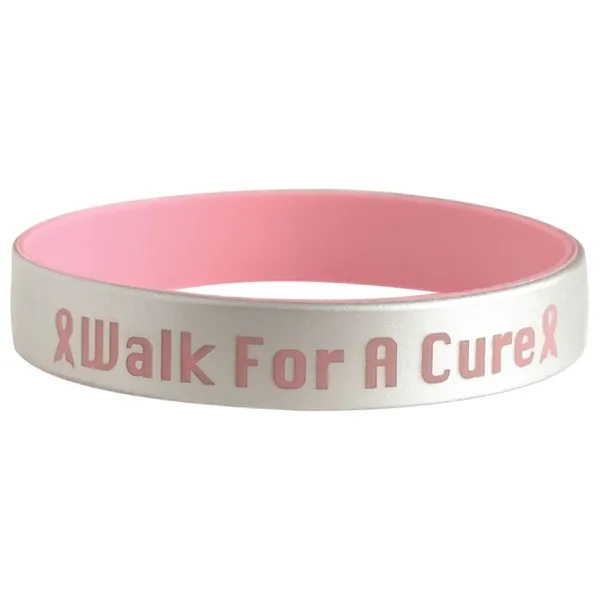 Silver Silicone Bracelets