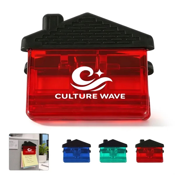 Multipurpose House Shape Magnetic Chip Clips
