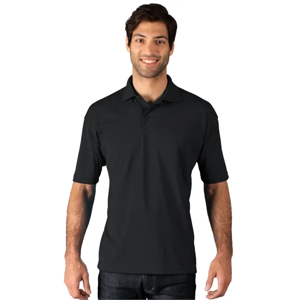 Men's Snag Resistant Wicking Short-Sleeve Polo