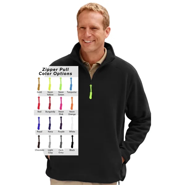Custom Zipper Pull Polar Flleece Pullover