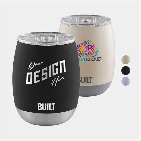 BUILT® 12oz Cascade Stainless Steel Insulated Wine Tumbler
