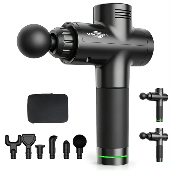 Portable Massage Gun W/ 6 Heads & Storage Box