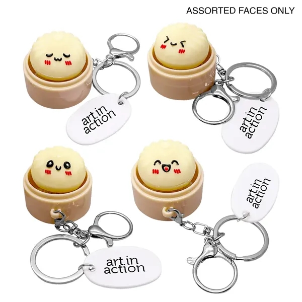 LED Dumpling Keychain