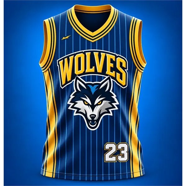 Adult Sublimated Traditional Basketball Jersey
