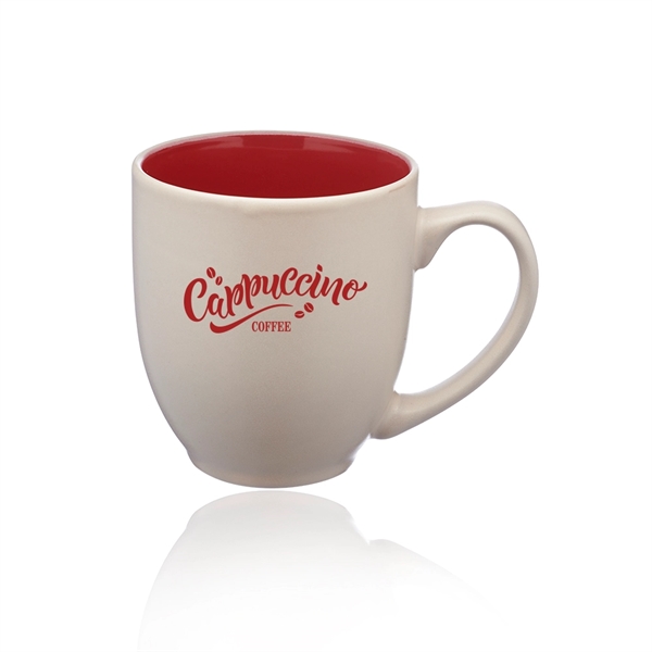 16 oz. Carter Creme Bistro Ceramic Mug