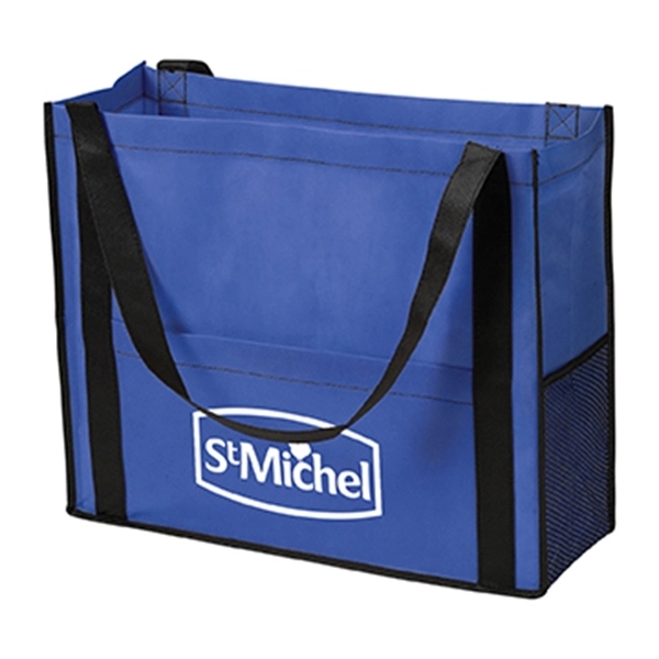 Chandler Non-Woven Mesh Tote Bag with Gusset