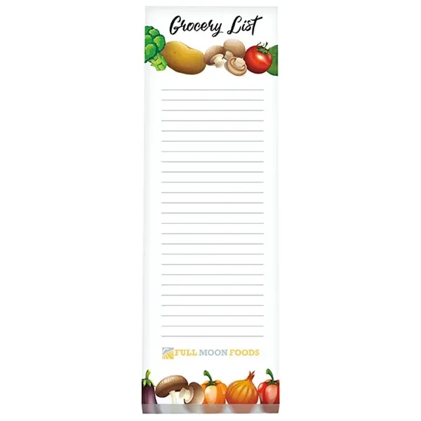 Souvenir® 3" x 9" Scratch Pad with Magnet, 25 Sheet