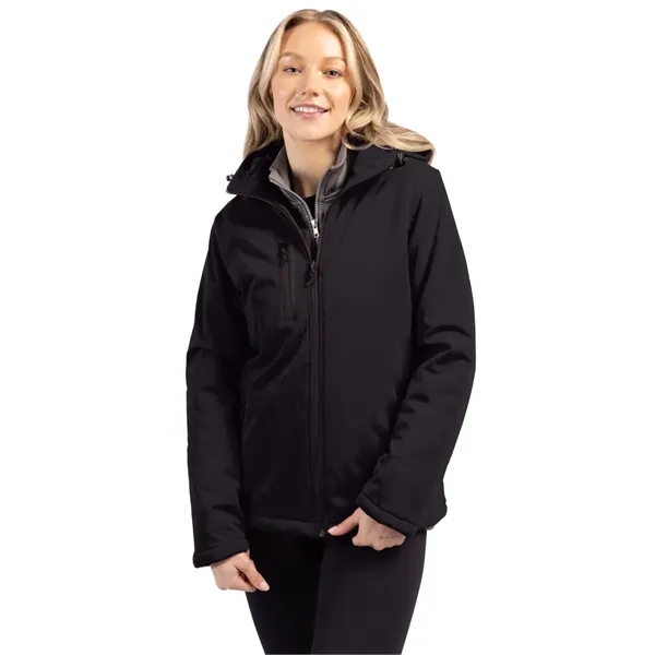 Clique Equinox Insulated Softshell Womens Full Zip Hooded...