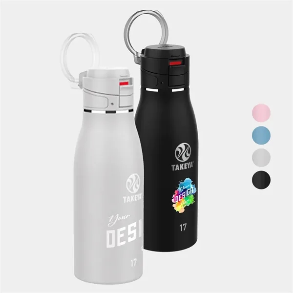17oz Takeya Stainless Steel Insulated Traveler Coffee Bottle