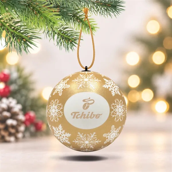 Stress Ball Ornament (Gold)