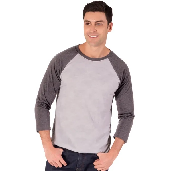 Adult 3/4 Sleeve Triblend Baseball T-Shirt