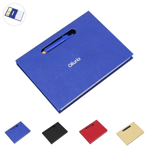 Notebook With Sticky Notes