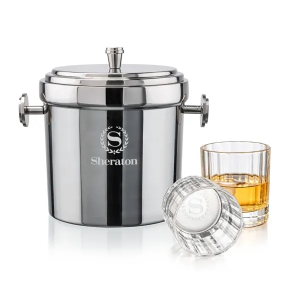 Milano Ice Bucket & Cristaux On-the-Rocks