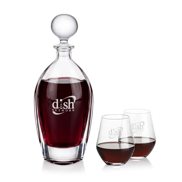 Langara Decanter & Reina Stemless Wine