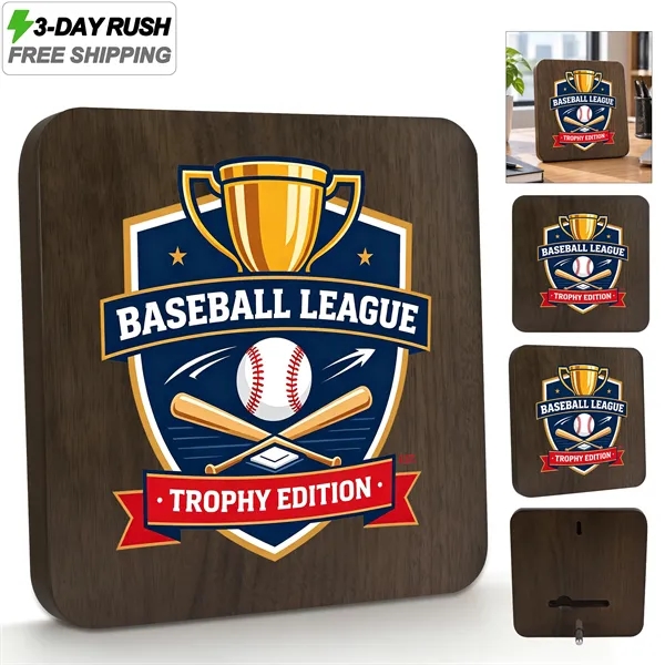 3 Day Rush Recognition Plaque Award Vertical & Horizontal