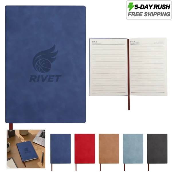 5 Day Rush A5 Soft Leather Cover Business Notebook Journal