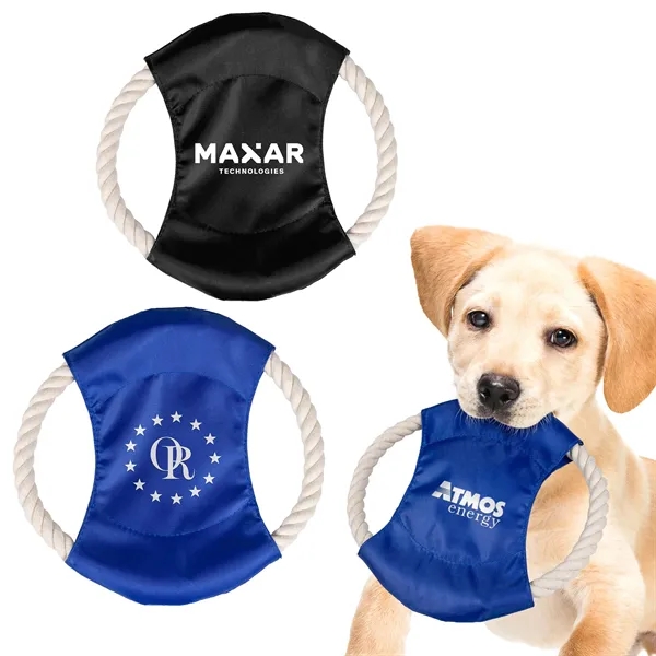 Toss & Tug Rope Pet Disc