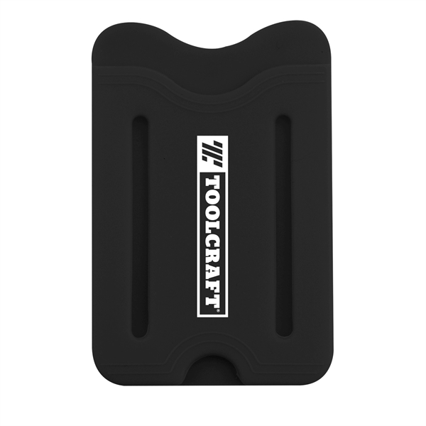 Silicone Phone Wallet w/ Finger Slot