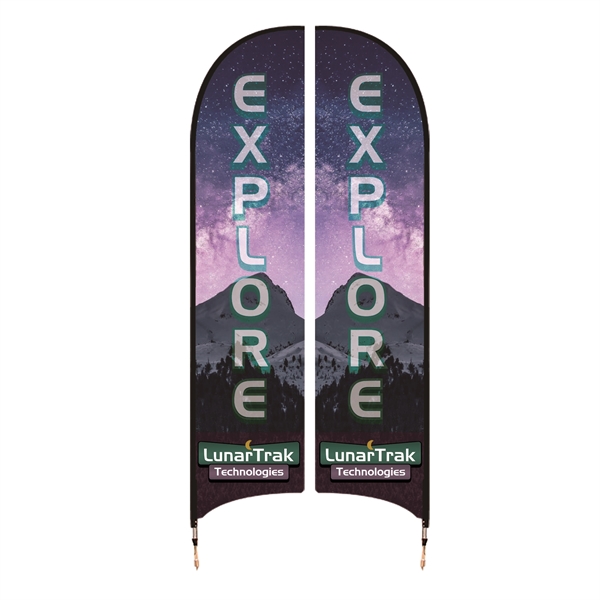 14 ft. Large Sail Flag-Double Sided