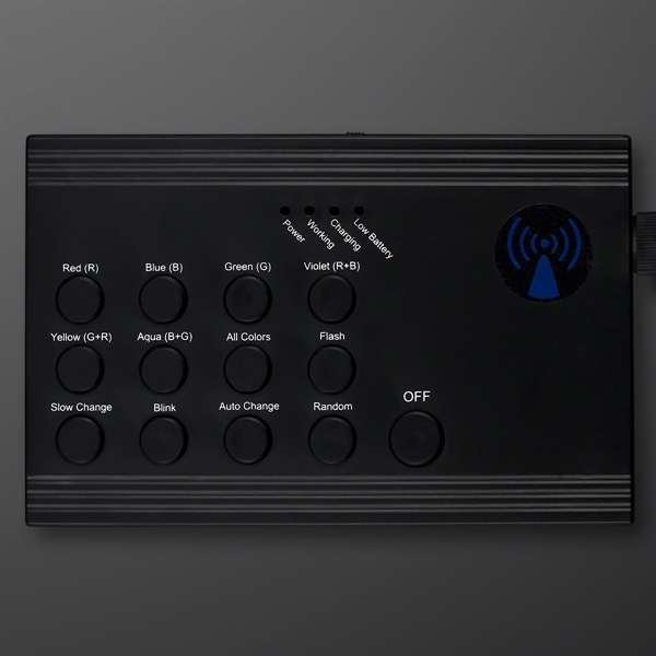 Remote Control for RF Light Up Cheer Sticks